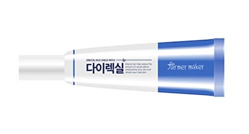 Direcsil Face Shield Patch, Liquid Acne Pimple Cover 10ml, 0.33 fl. oz. ( x1 )