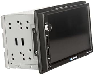 BlAUPUNKT Newport Beach 7 inches Car Stereo, Capacitive Touch Panel -1240x600 Pixels, PhoneLINK/Mirror-Link, Free Rear View Camera, 2 USB Ports, 2 pre-Outs, 7 Band EQ, AV-in, BT-5.0