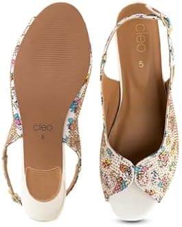 Khadim's 3441051 Lightweight Durable Extra Soft Trendy Premium Stylish Lifestyle and Fancy Buckle Strap Heels For Women