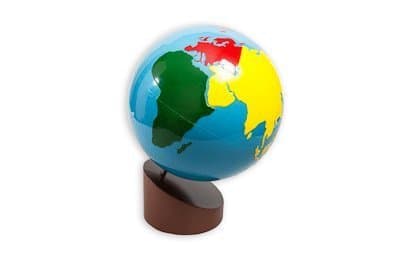 Globe of the Continents