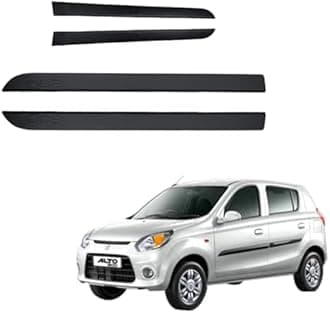 Car Door Body Side Beading/Molding/Cladding for Maruti Suzuki Alto 800 Set of 04