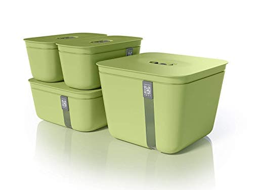 Vacuvita Premium Vacuum Containers Complete Set - Orange