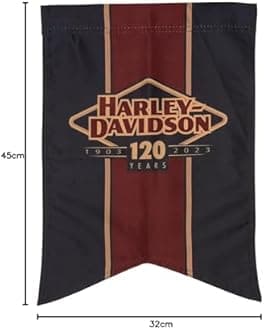 Harley-Davidson Weather-Resistant 120th Anniversary Garden Flag Limited Edition, HDX-99258