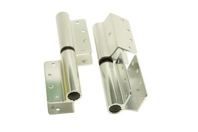 Wrap Around Hinge Set RH/in-LH/Out Brite Dip