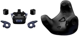 HTC VIVE Pro 2 Full Kit Including VIVE Tracker 3.0 - Black - iOS Compatible