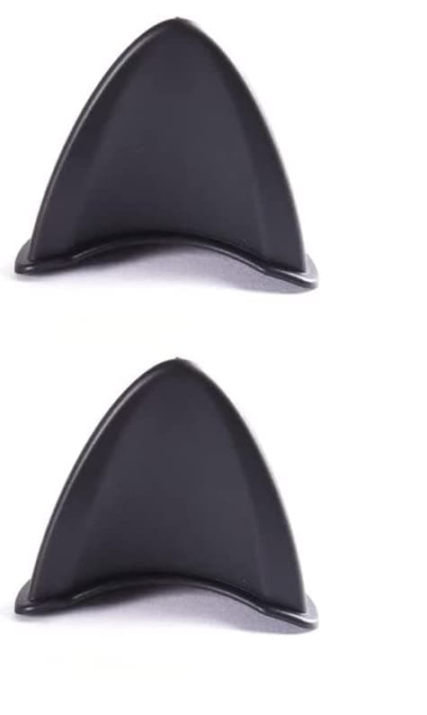 Devil's Helmet Horn with Suction Rubber Pad for All Bikes and Motorcycles (Pack of 2) (CAT Black)
