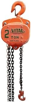 Vital Chain Block Hoist 2 Ton Lifting Height 6 Meter