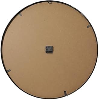 Deco 79 Metal Decorative Wall Clock Wall Clock for Home, Wall Clock for Room 30" x 3" x 30", Black