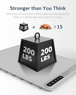 Warming Mat for Food -Electric Food Warming Tray (24"x16"), Rapid Full-Surface Heating, Portable & Rollable Versatile Food Warmer for Countertop, Perfect for Gatherings, Parties &Everyday Use