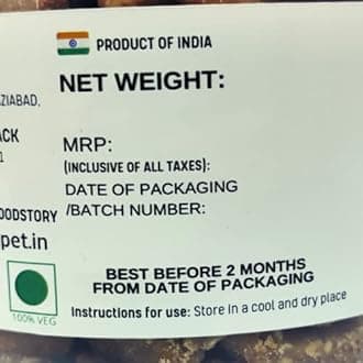 Paapi Pet Moong Dal Samosa | 100% Homemade | Moong Dal Namkeen | Chatpata Samosa | No Preservatives | Made Fresh On Order | Mini Samosa | Traditional Indian Snacks (500g)