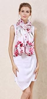 Grace Scarves 100% Silk Scarf, Artists Collection (van Gogh & Monet)