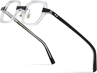 HEPIDEMAcetate Men Vintage Round Optical Glasses Frame Spectacles Optical Eyeglasses Zolman