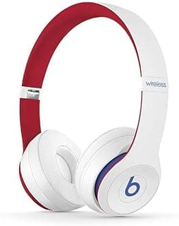 Beats Solo3 Wireless On-Ear Headphones – Beats Club Collection – Club White (Renewed)