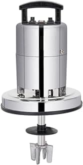 Stainless Steel Madhani Heavy Duty Peculate Butter Milk, Lassi, Cream, Curd Percolator Valona Machine Butter Maker Churn - Medium Size 5 Ltr (Valona Machine)