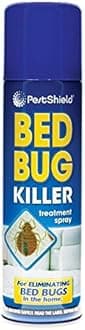 AQS Pest Control Bed Bugs Killer Aerosol Treatment Spray Eliminate Home Bed 200ml (x1)