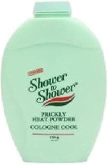 Shower To Shower Prickly Heat Powder, Cologne Cool, 150g