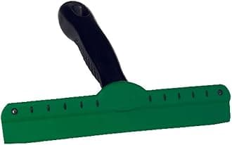 Vikan 14" Wipe-N-Shine, Transport Line 350 mm Squeegee, Black, Plastic Handle, Modern Style