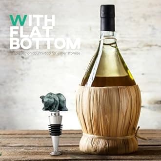 Homestia Bear Wine Stopper, Wine Gifts Birthday Gifts for Men Women, Bottle Stoppers for Wine Champagne, Vacuum Bottle Corks with Silicone, Christmas Women Gift Holiday Party