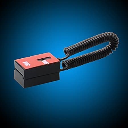 [PiBridge] Remote Control Security Lock Anti Theft Anti Lost Lock, Tether for Remote Control (Black 10 feet 2 Pack)