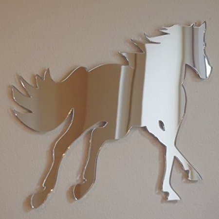 CiCiDi antering Horse Mirror 28cm x 24cm