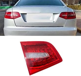 WOYAOFA Car Rear Tail Light, Left/Right Rear Brake Lamp Light Rear Tail Lamp Fit For Audi A6 A6L 2009 2010 2011