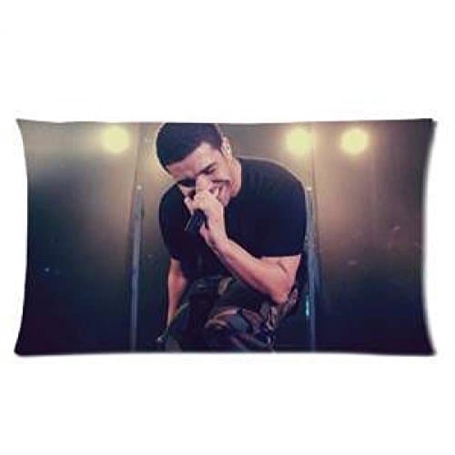 Anime pillow case caver Canada Rapper Drake Singing Large Single Pillow Cases Custom Best Cotton Pillowcase 20"x36"inch