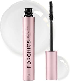 Nourishing Eyelash Growth Mascara - Volumizing & Lengthening, Moisturizing Black Formula for Sensitive Eyes, Enhances Thickness & Health