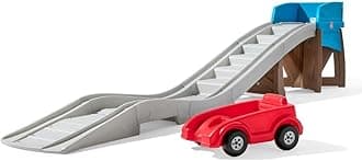 Step2 Extreme Thrill Coaster Kids Ride On Toy, Push Car, Indoor/Outdoor Roller Coaster & Playset, Made of Durable Plastic, Max Weight 75 lbs., for Toddlers 3+ Years Old