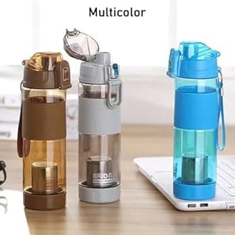 FONTRA Alkaline Water Bottle - Stylish, Portable, BPA-Free & Filtered for Pure Hydration - Ideal for Health-Conscious On-the-Go Living