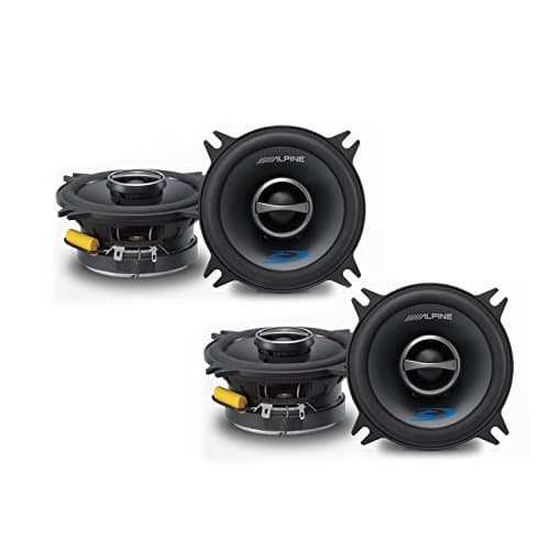 SPS-410 4" Coaxial 2-Way Speaker Set Bundle