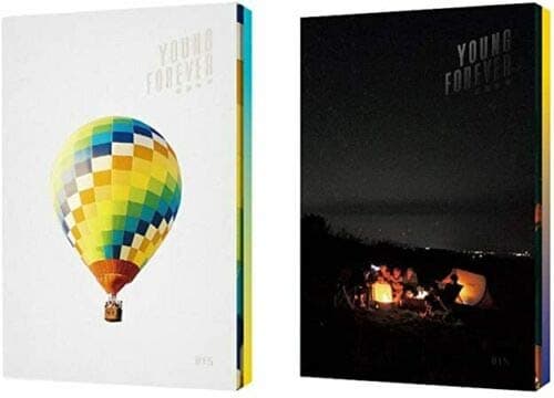 BTS Young Forever (Day Version+Night Version Set) in The Mood for Love Special Bangtan Boys Album 4 CDs+2 Posters+2 Photobooks+2 Polaroid Cards+Gift (Extra BTS 6 Photocards Set)