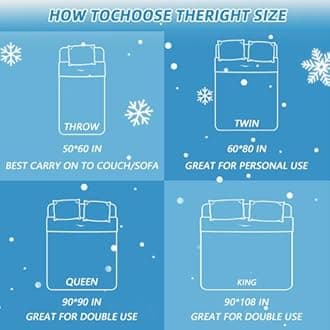 inhand Cooling Blanket King Size (90"x108"), Cooling Blankets for Hot Sleepers, Absorbs Heat to Keep Adults Cool for Summer Nights Sweats, Thin Cold Lightweight Blanket for Couch Bed, All Season Use