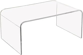 Small Coffee Table Clear Acrylic Coffee Table Coffee Table For Small Space End Table Center Table Sofa Table Tea Table Modern Minimalist Side Table For Living Room (Size : 60 * 30