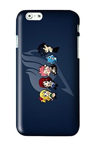 Fairy Tail Chibi Snap on Plastic Case Cover Compatible with Apple iPhone 6 Plus 6+