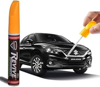 Suzuki Baleno colors Revive touchup paint pen, factory Quality & matched 2K paint (Bluish Black (ZJ3))