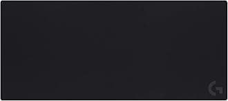 Logitech G840 XL Cloth Gaming Mouse Pad - 0.12 in Thin, Stable Rubber Base, Performance-Tuned Surface - Black