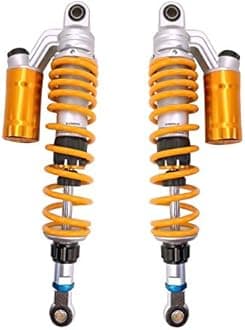 380mm/15" Rebound Damping Universal 7mm Spring Rear Suspension Air Shock Absorber MTB Motorcycle For XL250 XL500 XL185