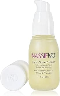 NASSIF MD Hydro-Screen Hyaluronic Acid with Bakuchiol Serum, Retinol Ceramide Moisturizer with Bakuchiol Oil, Retinol Serum Anti Aging Face Moisturizer for Women Face Moisturizer for Dry Skin