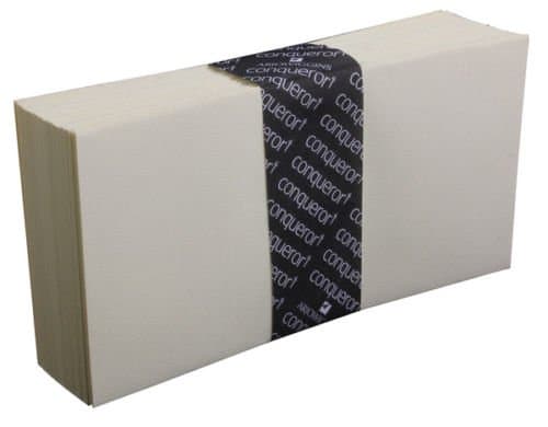 Conqueror 50 DL Envelopes Cream Wove (No Window)