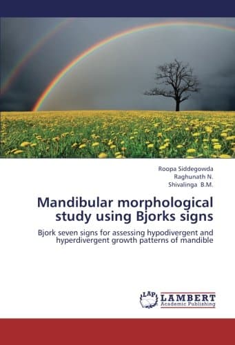 Mandibular morphological study using Bjorks signs: Bjork seven signs for assessing hypodivergent and hyperdivergent growth patterns of mandible