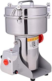 110V 3800W High-Powered Swing Type Large-Scale 2Kg 2000g Large Capacity Stainless Steel Grains Food Mill Major Grinding Machine Grinder Food Pulverizer