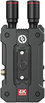 Hollyland Mars 4K SDI & HDMI Wireless Video Transmission System, Up to 4K30 Transmission, 23.98/29.97/59.94 Output Possible, Approximately 2-4 Flat Minimum Delay, 150m Transmission Range, 5G Wireless