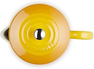 LE CREUSET Stoneware Cafetière French Press with Stainless Steel Plunger, 1 Litre, Serves 3-4 Cups, Nectar, 60706086720003