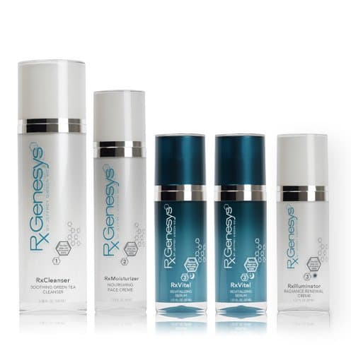 5 Piece Doctor-Designed Anti-Aging Skin Care System w/Hyaluronic Acid and Vitamins C, B5 & E