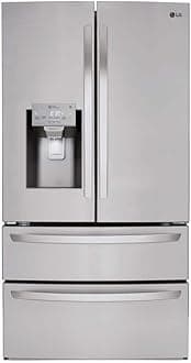 LMXS28626S 28 Cu. Ft. Stainless Steel 4-Door French Door Refrigerator