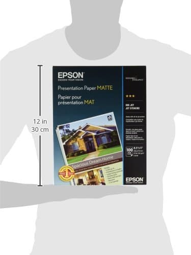 Epson Presentation Matte Paper 100 8.5X11