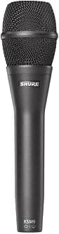 Shure KSM9/CG Cardioid Condenser Microphone/Supercardioid for Voice