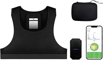 Athlete Series GPS Football Activity Tracker Sports Football Performance Tank Top Wearable Technology APP Control (XL)