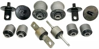 12 Rear Lateral Control Arm Bushing Kit Fit For 2006-2012 Honda Civic FD Gen8 8th Gen 4-Door Sedan NISTO