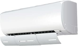 AIR WING Slim, Length & Angle Adjustable Air Conditioner Deflector helps Cooling/Heating Air Circulation, Anti Blast, Wind Baffle and Direction, Anti-Condensation